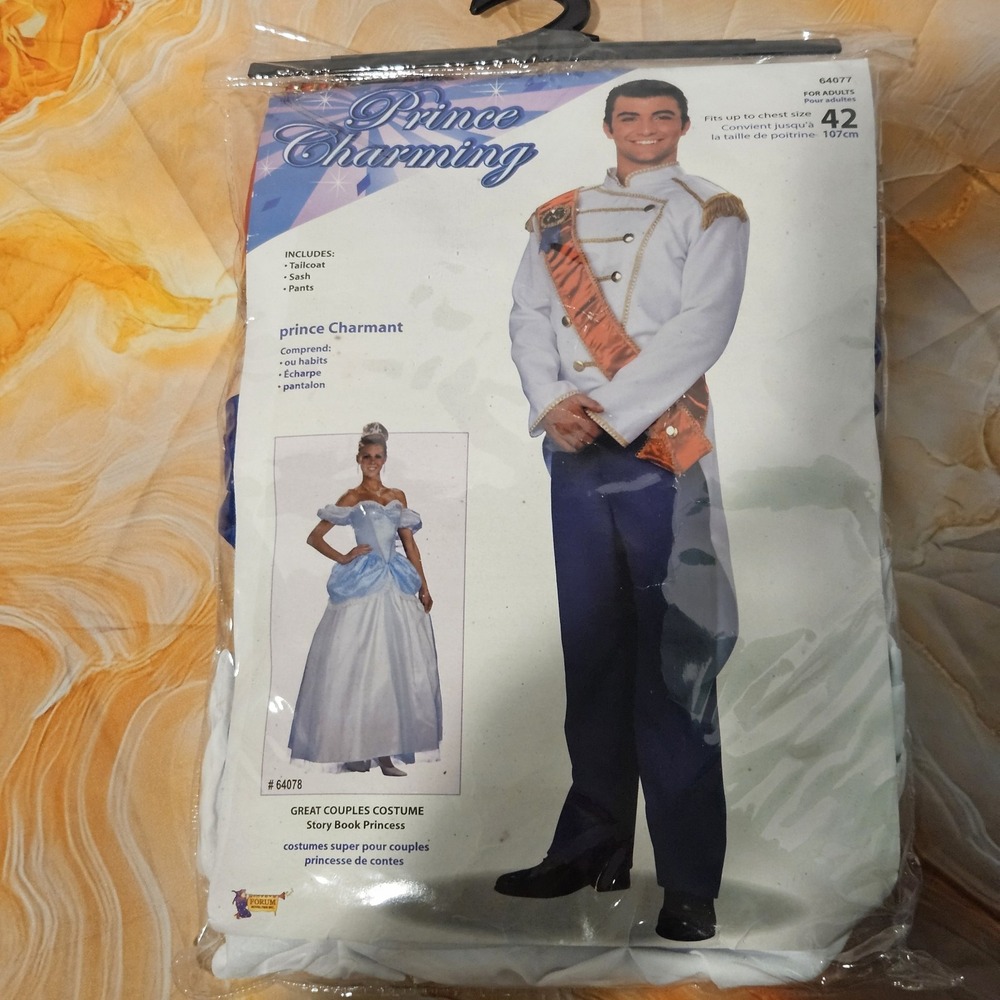Forum Novelties Royal Prince Charming Adult Costume Standard Size Complete Set